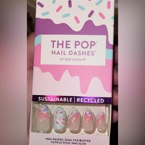 PARTIAL (18 nails) Red Aspen Nail Dashes- Ice Cream Dream, Lynie